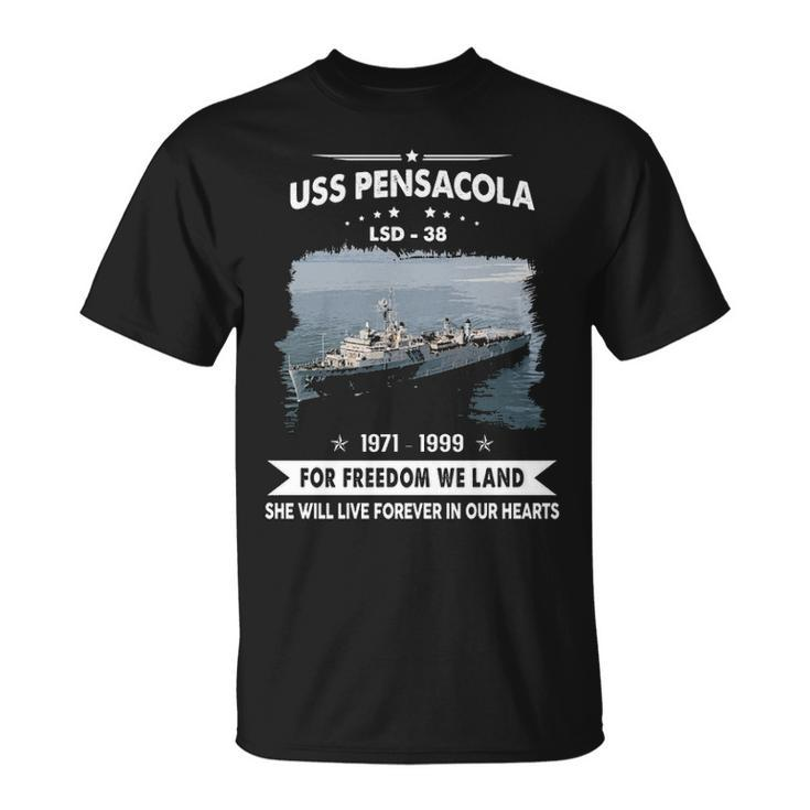 Uss Pensacola Lsd  V2 Unisex T-Shirt