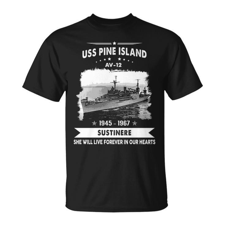 Uss Pine Island Av  Unisex T-Shirt