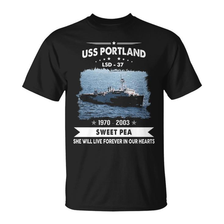 Uss Portland Lsd  V2 Unisex T-Shirt
