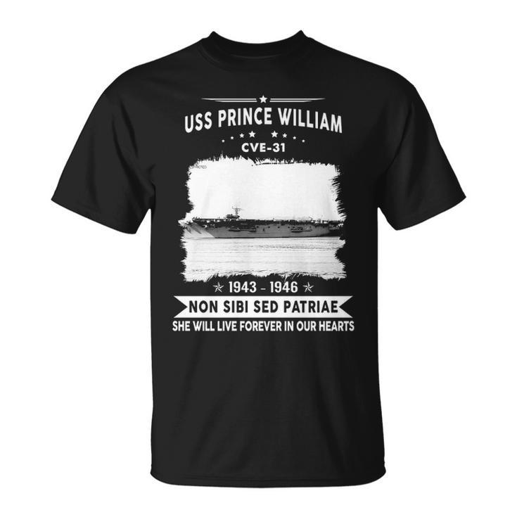 Uss Prince William Cve  Unisex T-Shirt