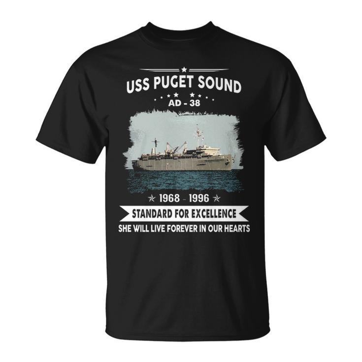 Uss Puget Sound Ad  Unisex T-Shirt