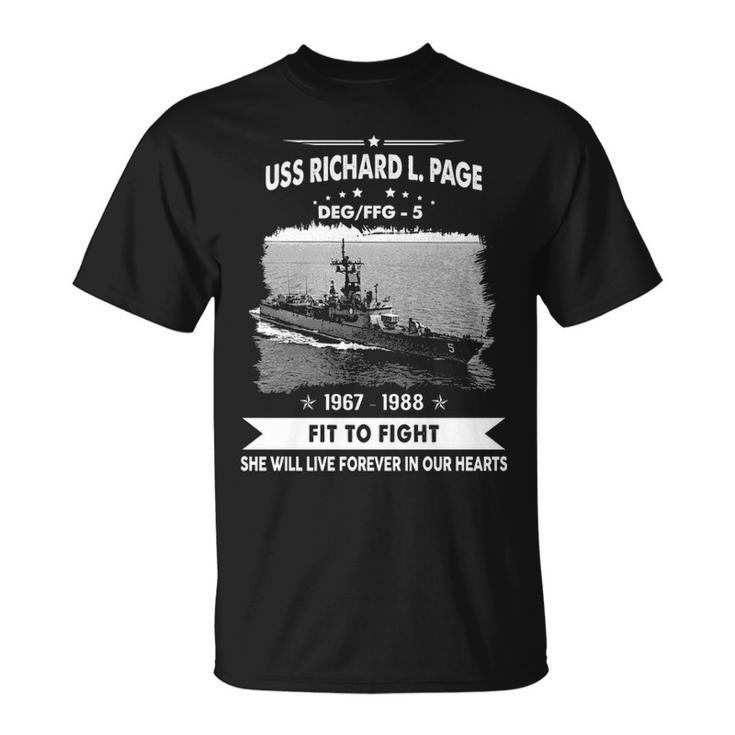 Uss Richard L Page Ffg  Unisex T-Shirt