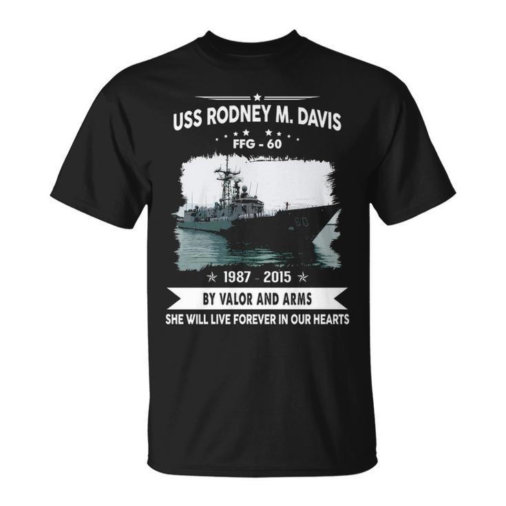 Uss Rodney M Davis Ffg  Unisex T-Shirt