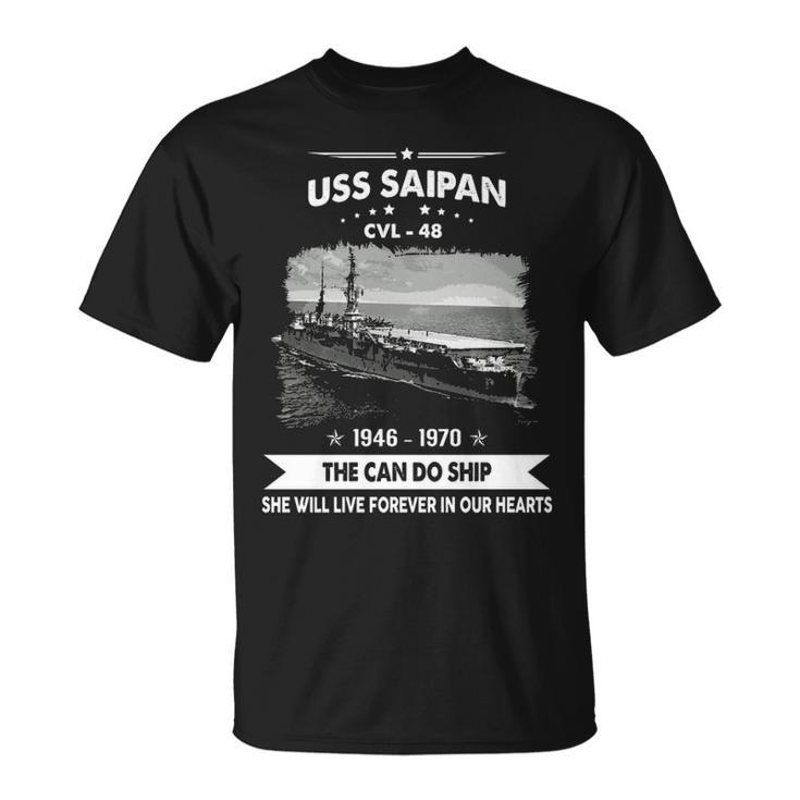 Uss Saipan Cvl  V2 Unisex T-Shirt