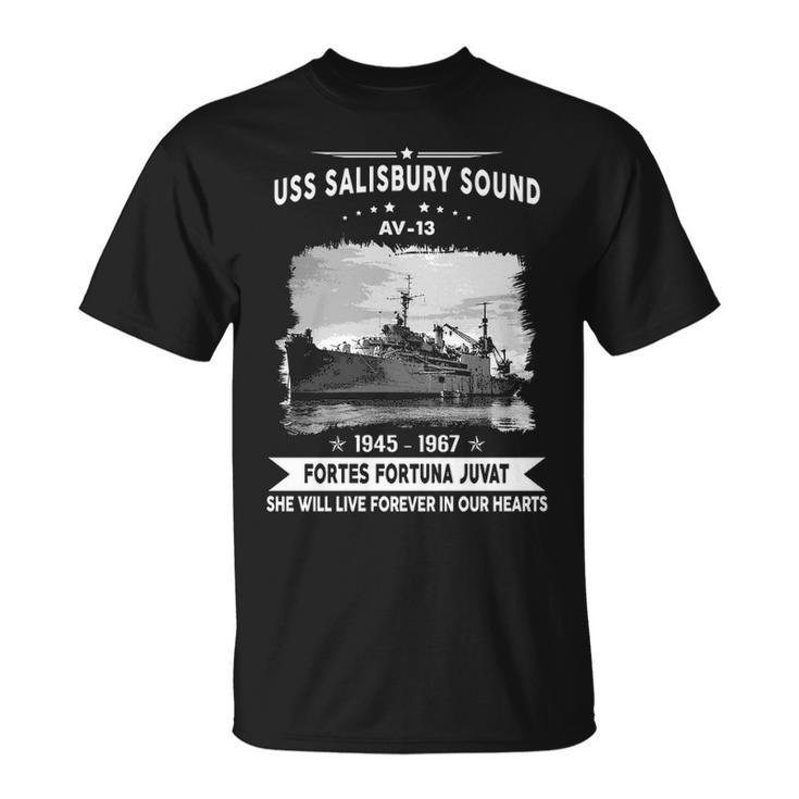 Uss Salisbury Sound Av  Unisex T-Shirt