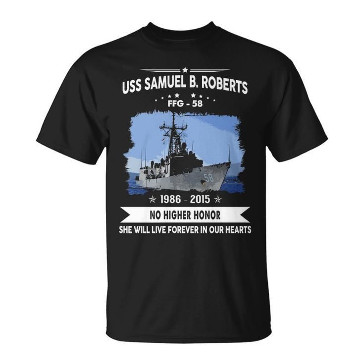 Uss Samuel B Roberts Ffg  V3 Unisex T-Shirt