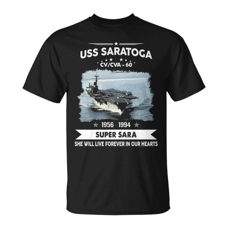 Uss Saratoga Cv 60 Cva  V2 Unisex T-Shirt