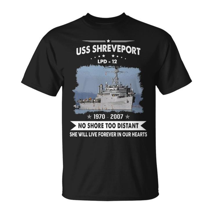 Uss Shreveport Lpd  V3 Unisex T-Shirt