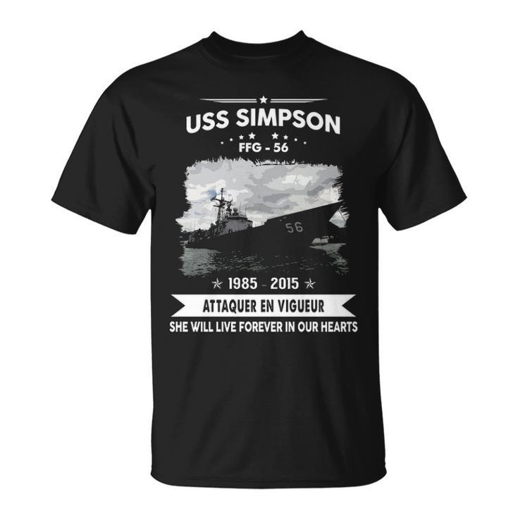 Uss Simpson Ffg  Unisex T-Shirt