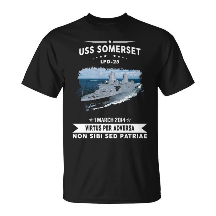 Uss Somerset Lpd  Unisex T-Shirt