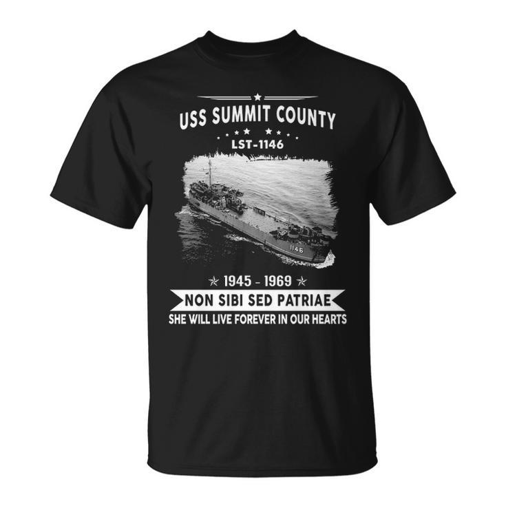 Uss Summit County Lst  Unisex T-Shirt