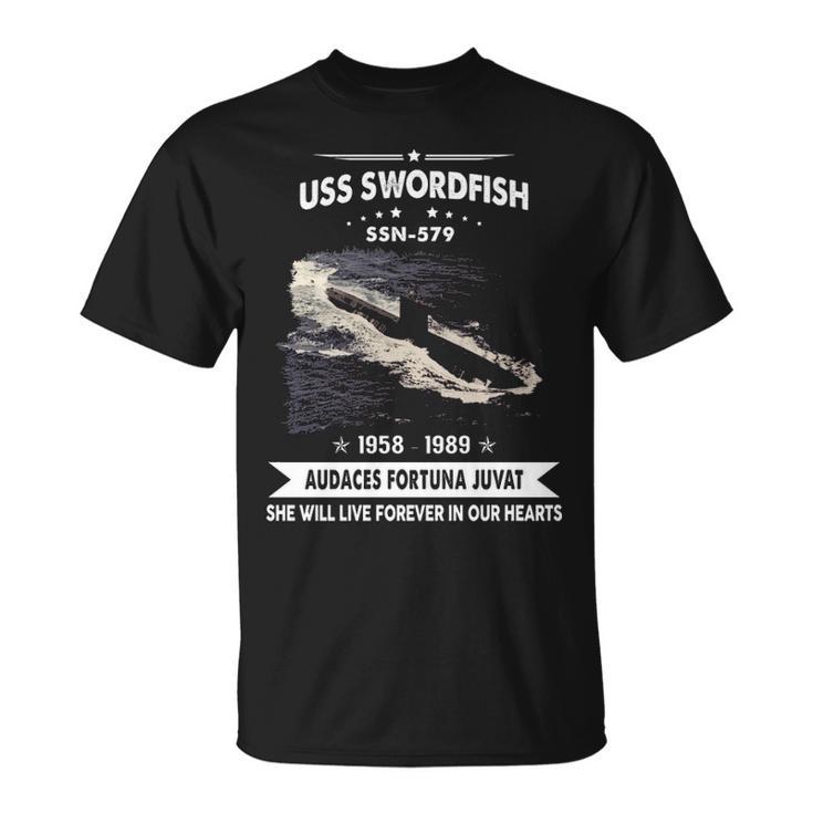 Uss Swordfish Ssn  Unisex T-Shirt