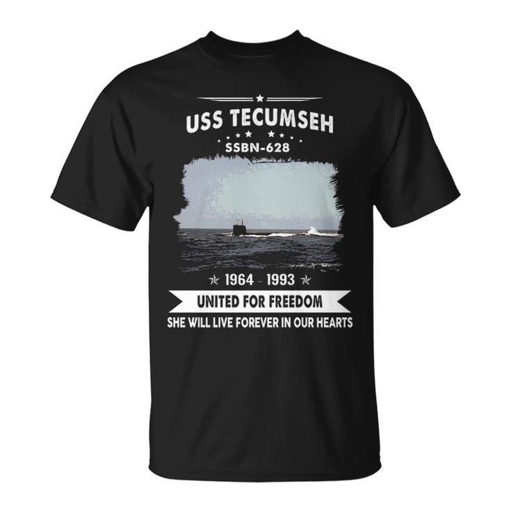 Uss Tecumseh Ssbn  Unisex T-Shirt