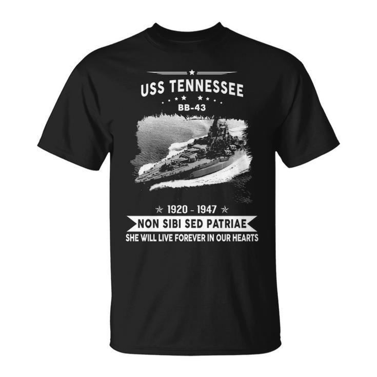 Uss Tennessee Bb  Unisex T-Shirt