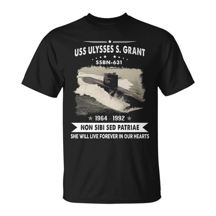 Uss Ulysses S Grant Ssbn  Unisex T-Shirt