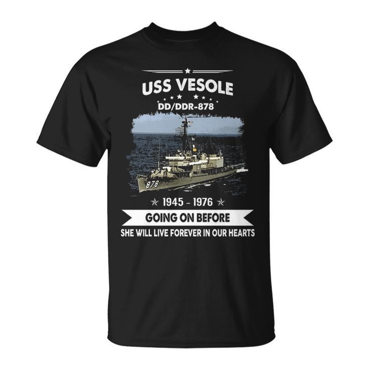 Uss Vesole Dd  Unisex T-Shirt