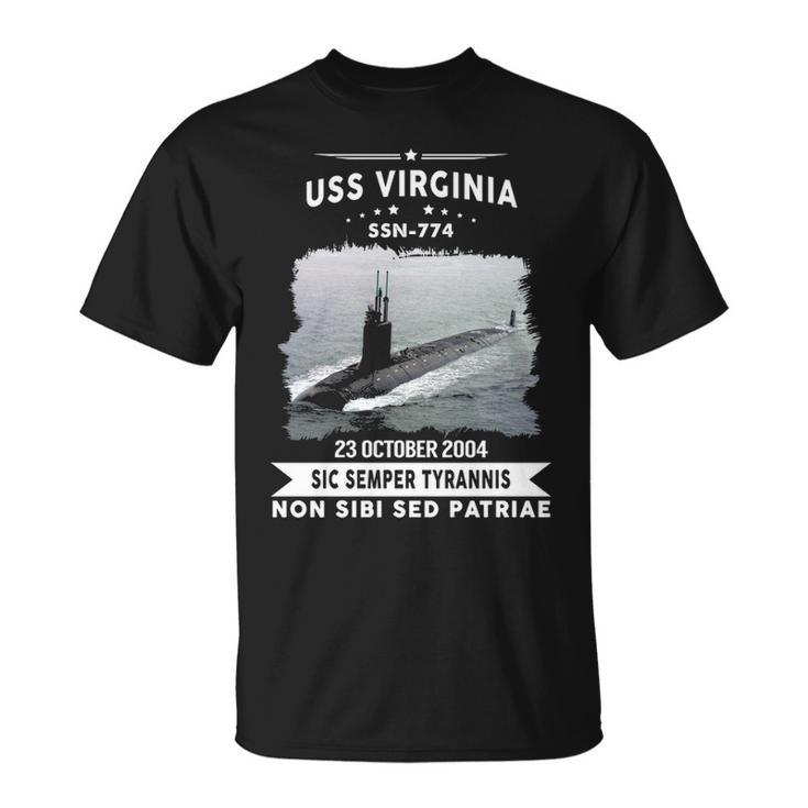 Uss Virginia Ssn  Unisex T-Shirt