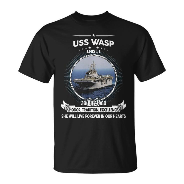 Uss Wasp Lhd  V2 Unisex T-Shirt