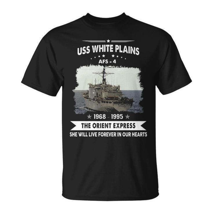 Uss White Plains Afs  Unisex T-Shirt