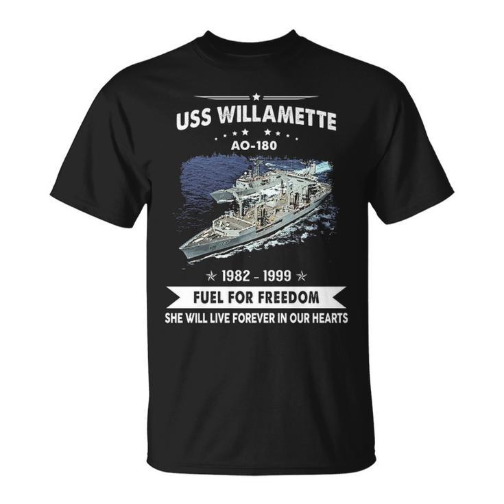 Uss Willamette Ao  Unisex T-Shirt