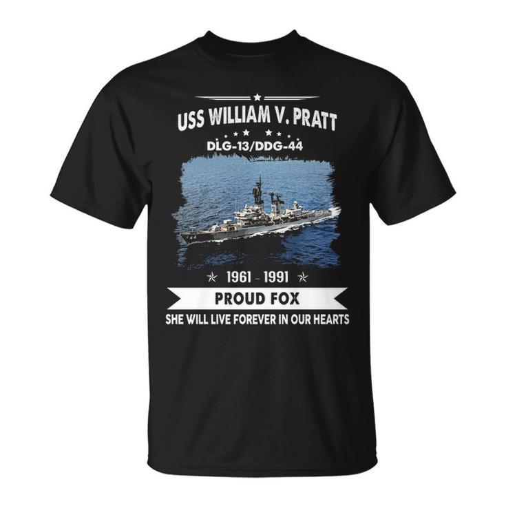 Uss William V Pratt Dlg 13 Ddg  Unisex T-Shirt