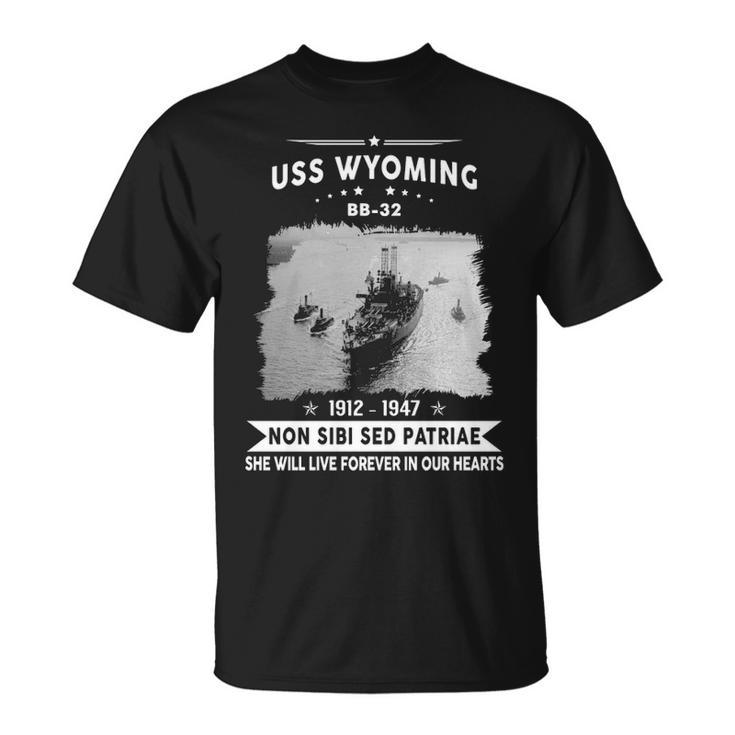 Uss Wyoming Bb  Unisex T-Shirt