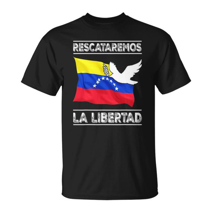 Venezuela Freedom Democracy Guaido La Libertad Unisex T-Shirt