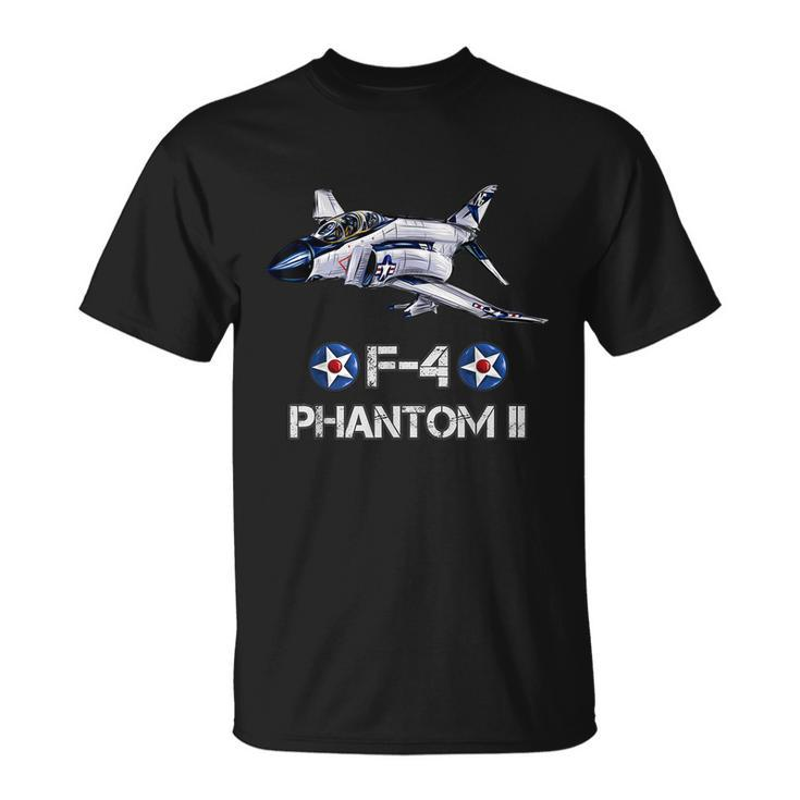 Vintage F4 Phantom Ii Jet Military Aviation Tshirt Unisex T-Shirt