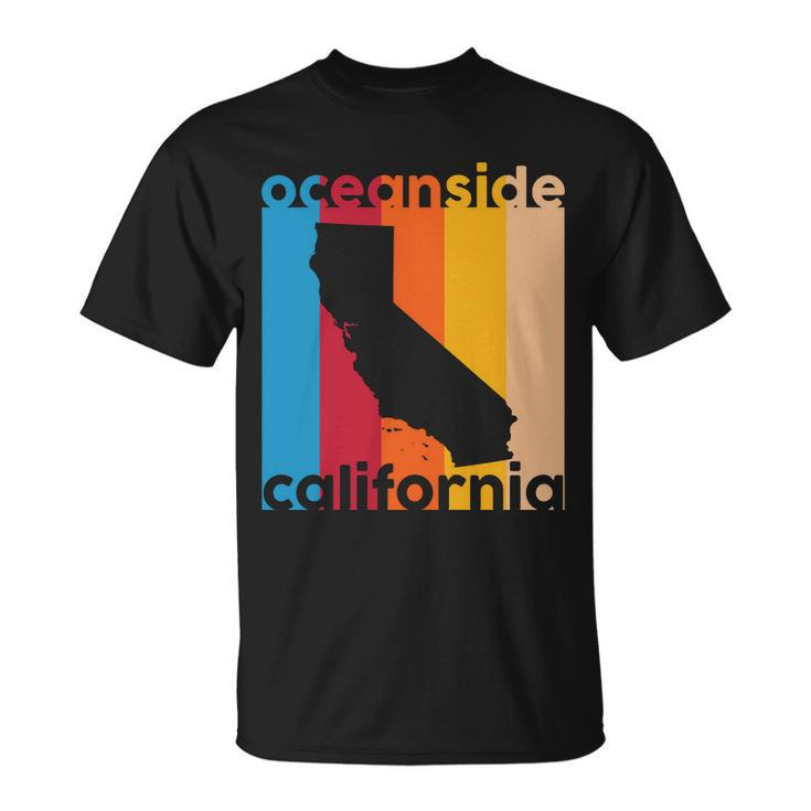 Vintage Oceanside California Unisex T-Shirt
