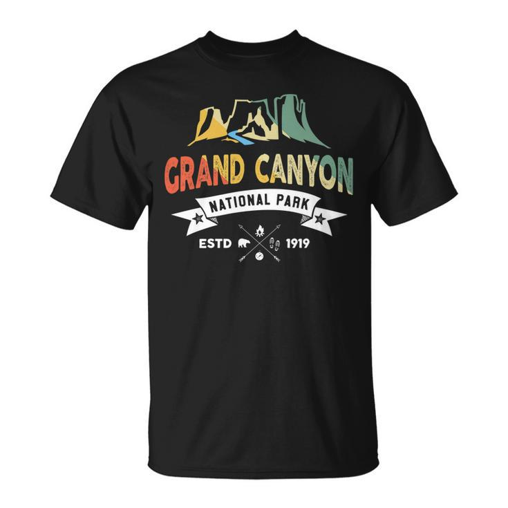 Vintage Retro Grand Canyon National Park Souvenir T-shirt