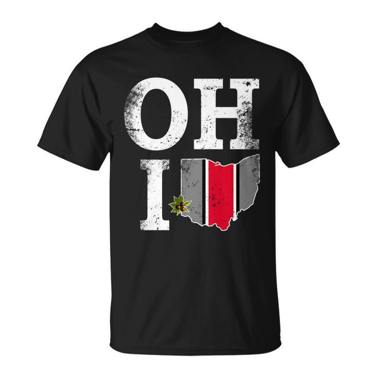 Vintage State Of Ohio V2 Unisex T-Shirt