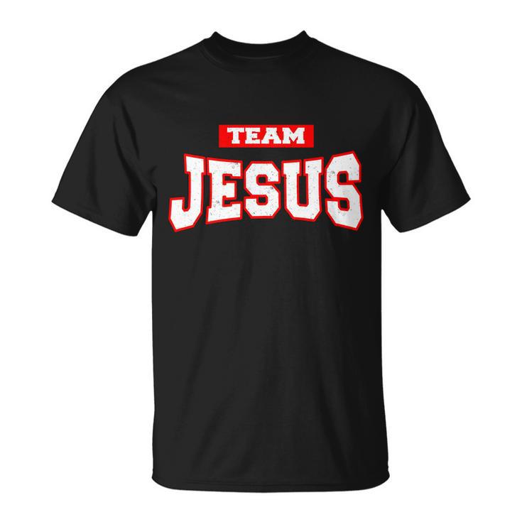 Vintage Team Jesus Funny Christian Tshirt Unisex T-Shirt