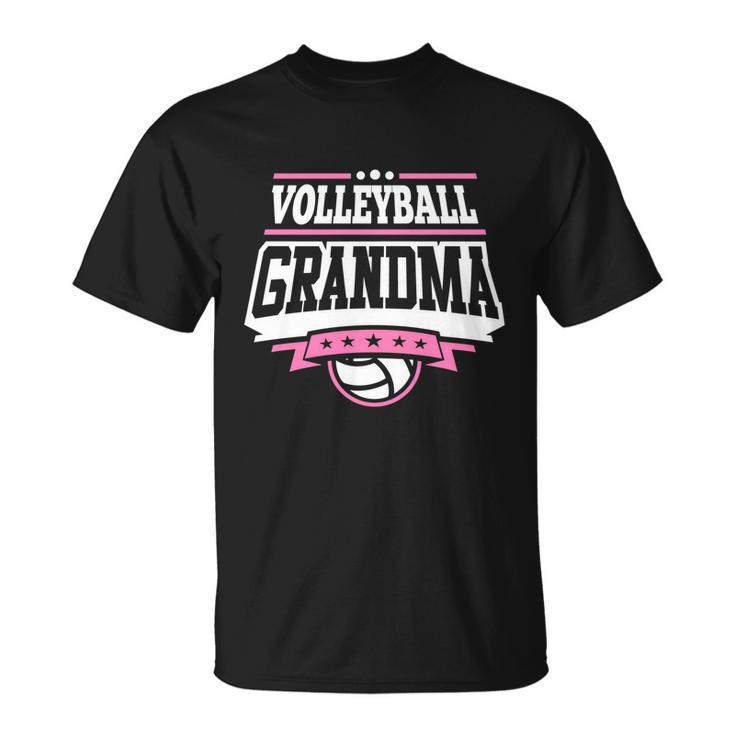Volleyball Grandma Meaningful Gift Unisex T-Shirt