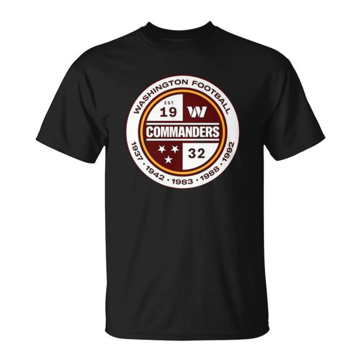 Washington Commanders Football Lovers Gifts Unisex T-Shirt