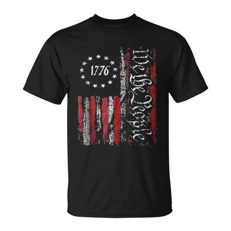 We The People American History 1776 Independence Day Vintage Unisex T-Shirt