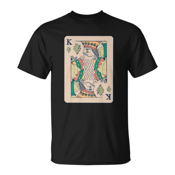 Weed King Poker Card Unisex T-Shirt
