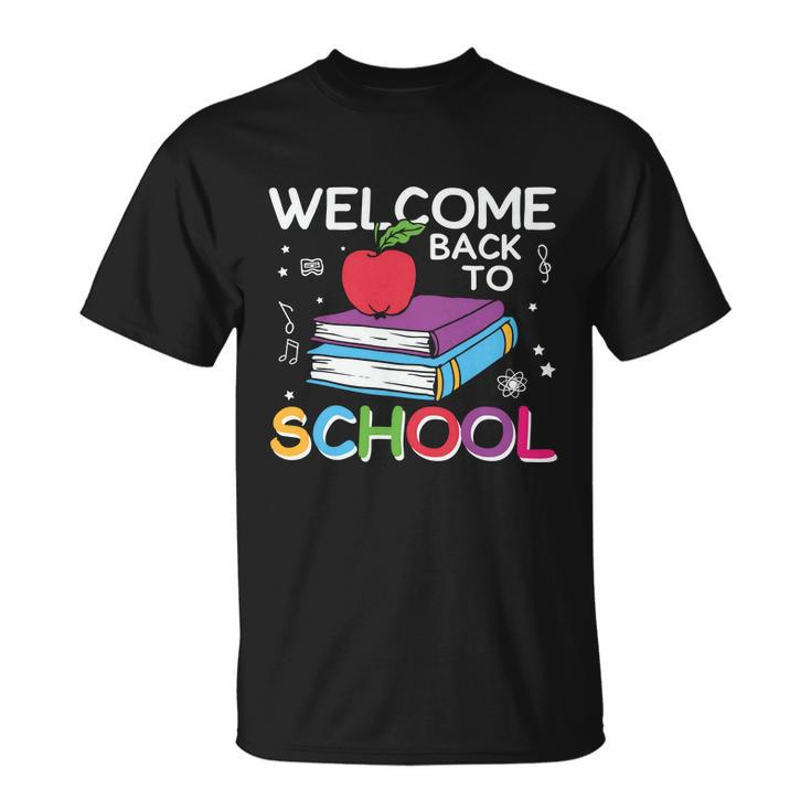 Welcome Back To School 1St Day 100 Days Of School Unisex T-Shirt