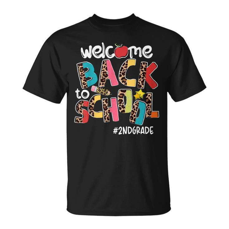 Welcome Back To School 2Nd Grade Back To School T-shirt