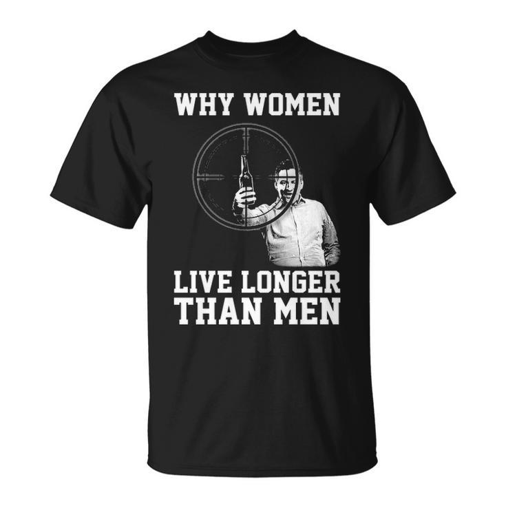 Why Women Live Longer Unisex T-Shirt
