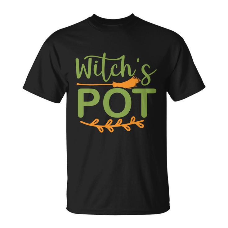 Witchs Pot Funny Halloween Quote Unisex T-Shirt