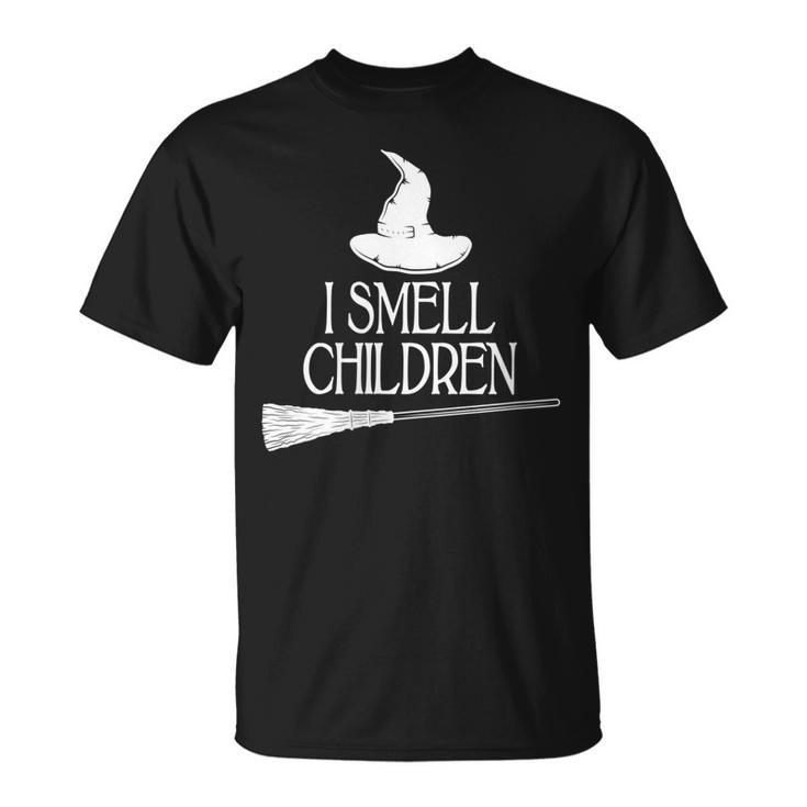 Womens I Smell Children Teacher Halloween Boys Girls Kids   Unisex T-Shirt