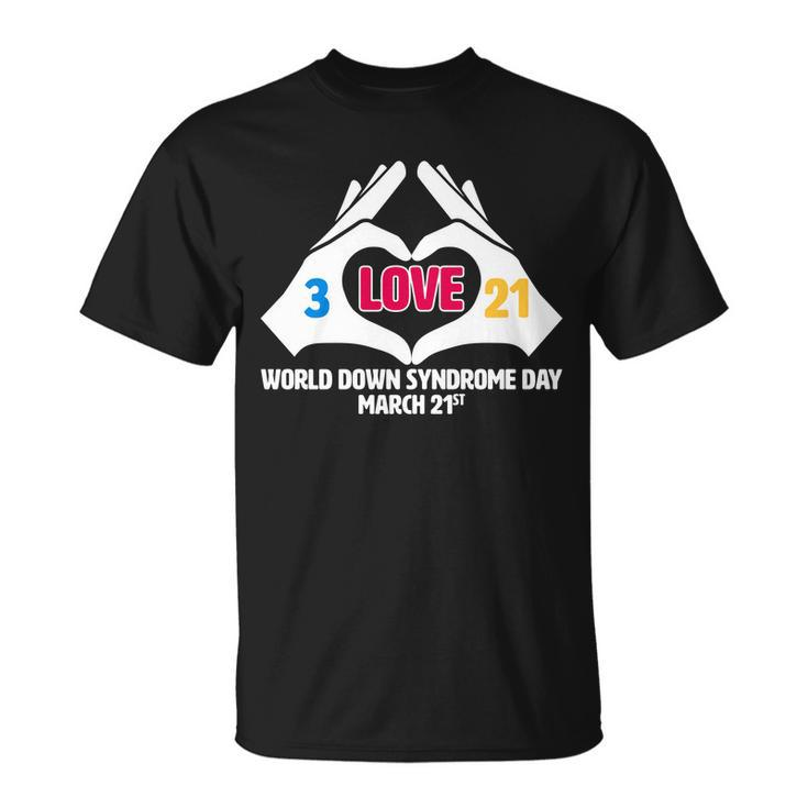 World Down Syndrome Day March 21 Tshirt Unisex T-Shirt