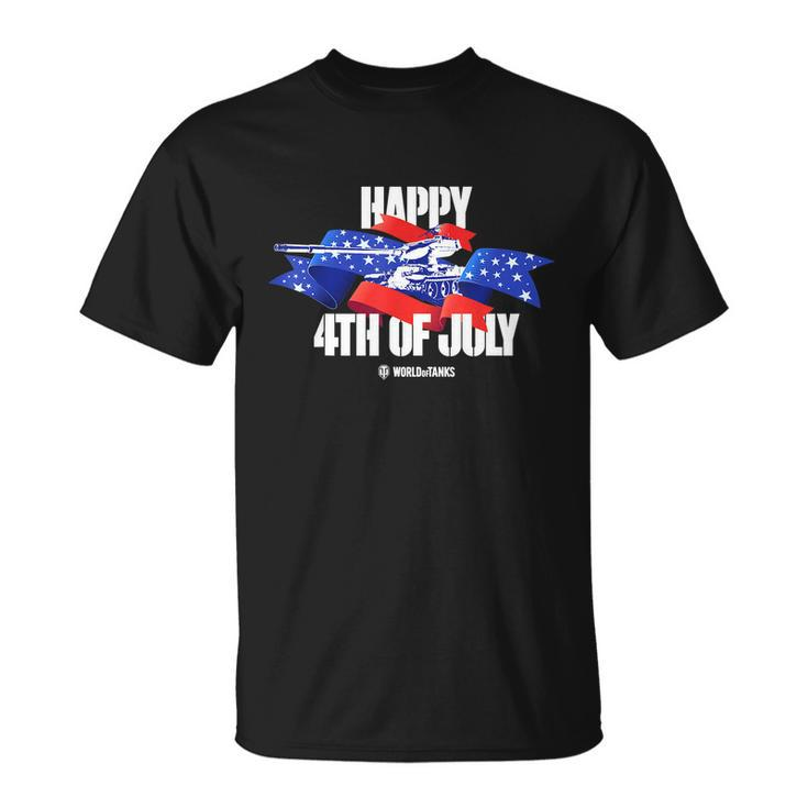 World Of Tanks Mvy For The 4Th Of July Unisex T-Shirt