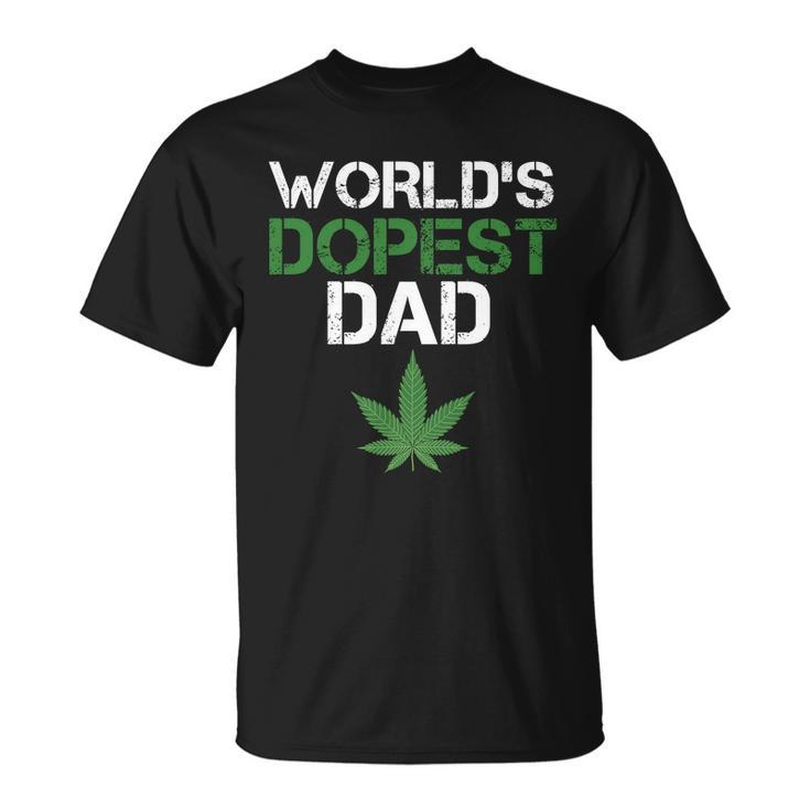 Worlds Dopest Dad Tshirt Unisex T-Shirt