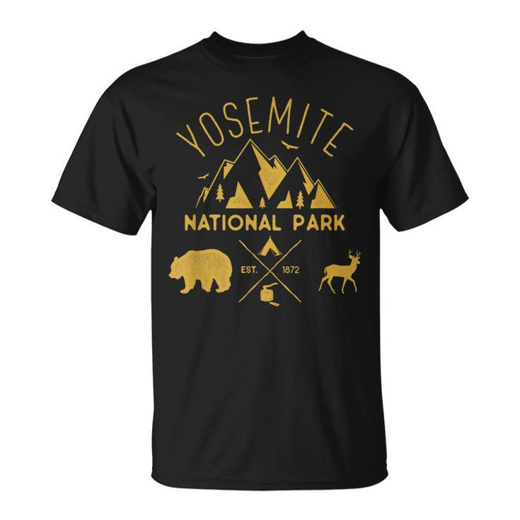 Yosemite National Park California Souvenir Gift  Unisex T-Shirt