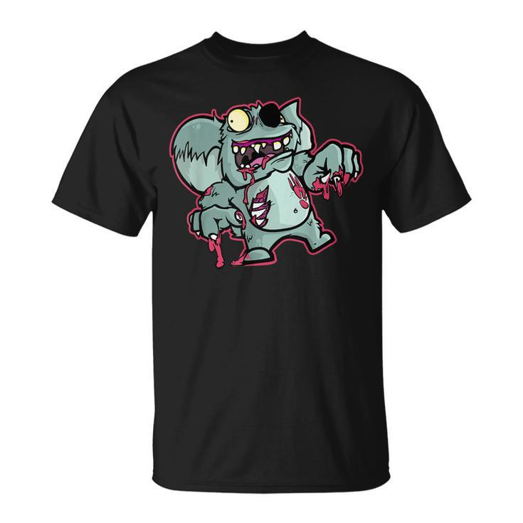 Zombie Koala Bear | Funny Halloween Gift For Zoo Lovers  Unisex T-Shirt