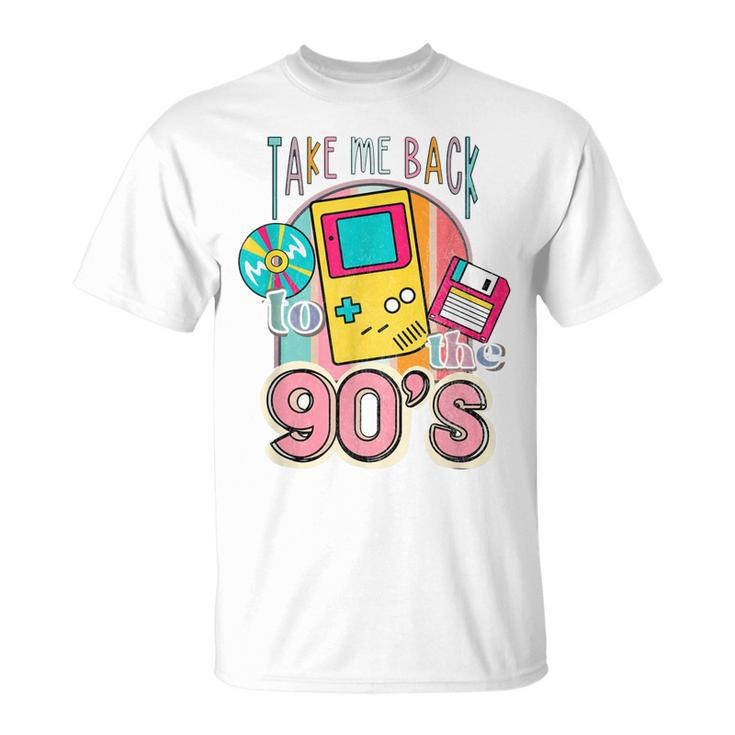 Take Me Back To The 90S Casette Tape Retro T-shirt