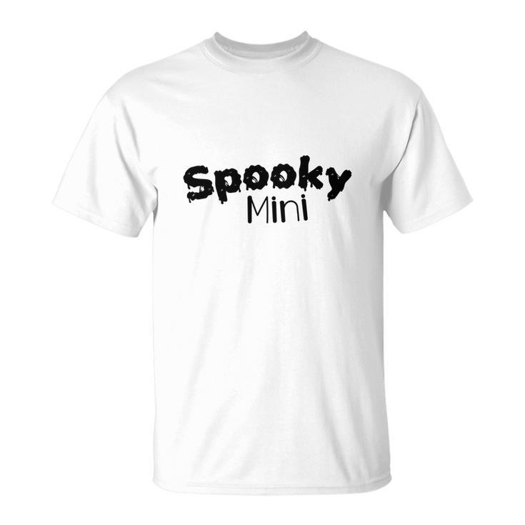 Basic Halloween Kids Gift Spooky Mini Unisex T-Shirt