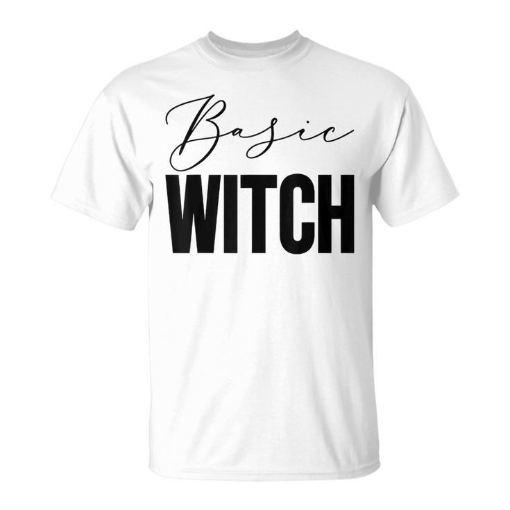 Basic Witch Costume Halloween Unisex T-Shirt