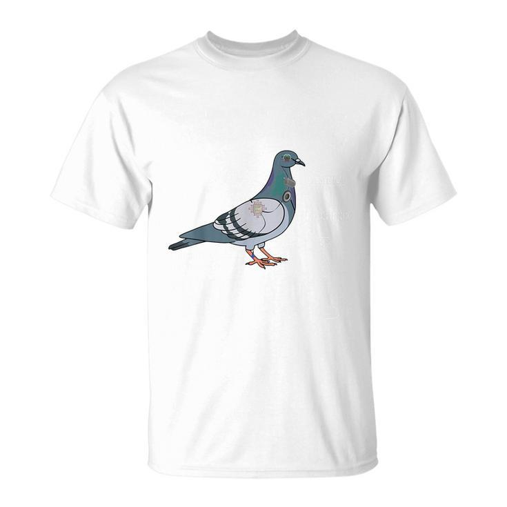 Birds Are Not Real Diagram Unisex T-Shirt